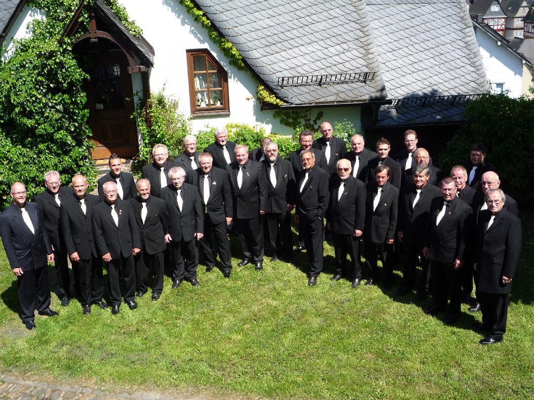2010: Der Chor unterhalb der Ev. Stadtkirche in Herborn