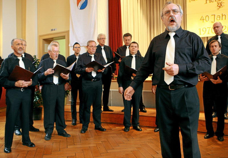 2010: "Kaffeklatsch" im Festsaal der Psychiatrie in Herborn